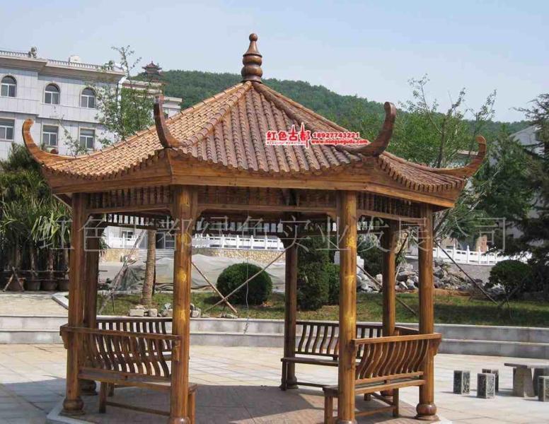 防腐木凉亭二零零五二五6874 帖子ID:1390-木图网-木结构之家 www.woodpic.cn