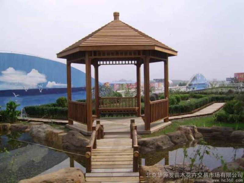 防腐木凉亭二零零五三八4108 帖子ID:1403-木图网-木结构之家 www.woodpic.cn