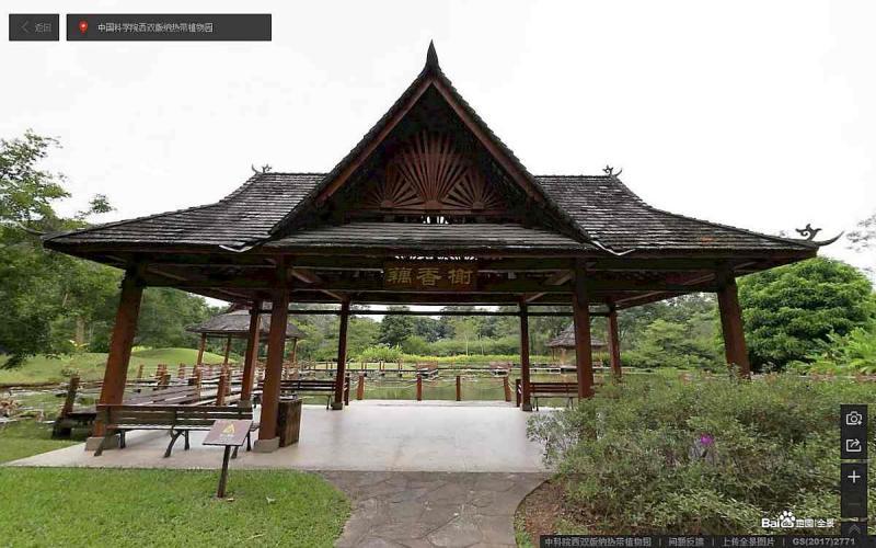 云南省中科院西双版纳热带植物园傣族木凉亭7850 帖子ID:1621-木图网-木结构之家 www.woodpic.cn