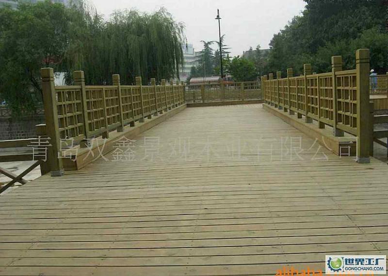 防腐木栏杆欣赏十四7036 帖子ID:1727-木图网-木结构之家 www.woodpic.cn