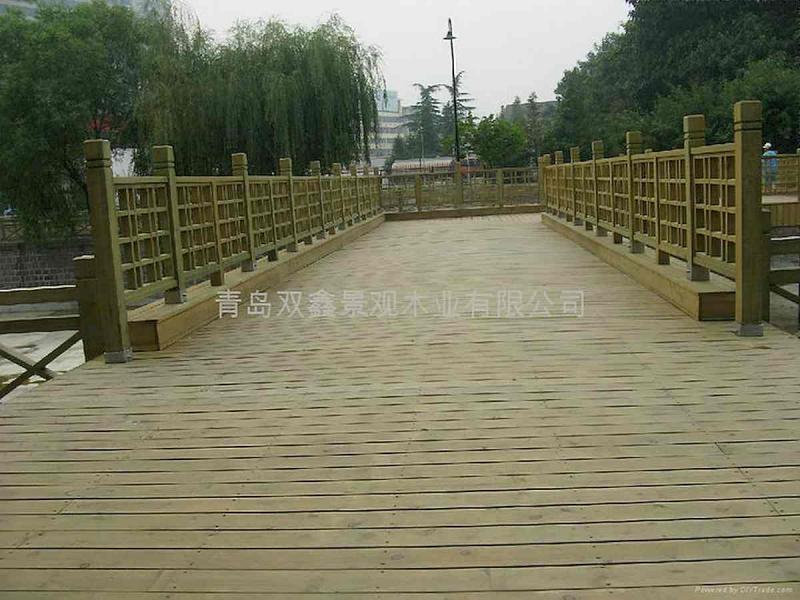 防腐木栏杆欣赏十五8110 帖子ID:1728-木图网-木结构之家 www.woodpic.cn