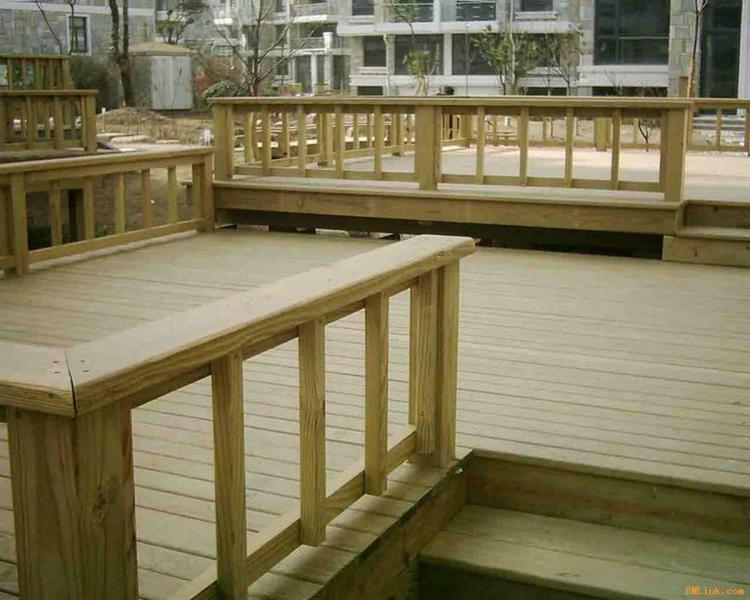 防腐木栏杆欣赏十五7083 帖子ID:1728-木图网-木结构之家 www.woodpic.cn