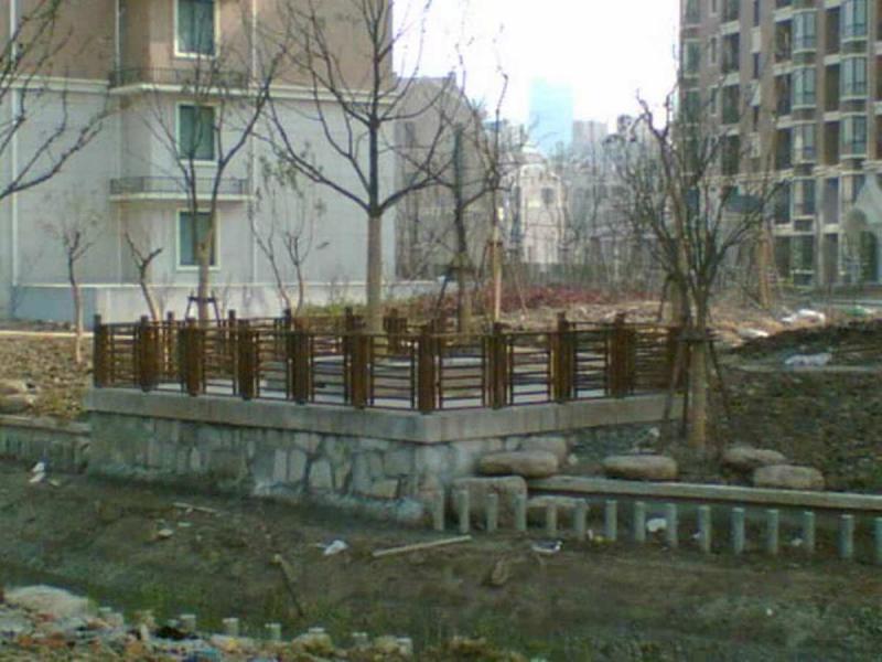 防腐木栏杆欣赏八3023 帖子ID:1721-木图网-木结构之家 www.woodpic.cn