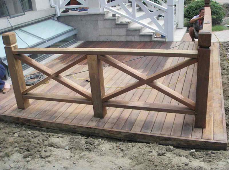 防腐木栏杆欣赏二十二6629 帖子ID:1735-木图网-木结构之家 www.woodpic.cn