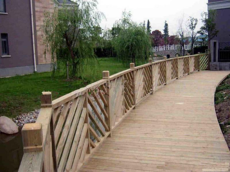 防腐木栏杆欣赏二十二80 帖子ID:1735-木图网-木结构之家 www.woodpic.cn