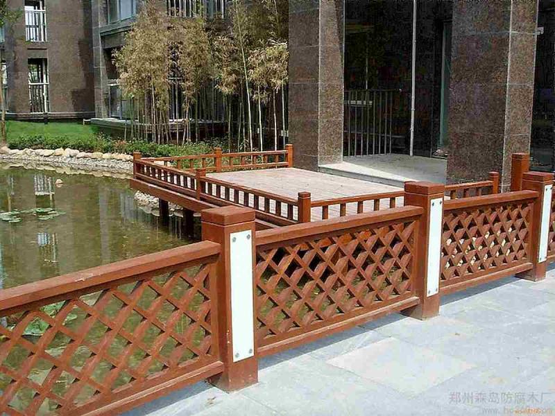 防腐木栏杆欣赏二十五4053 帖子ID:1738-木图网-木结构之家 www.woodpic.cn