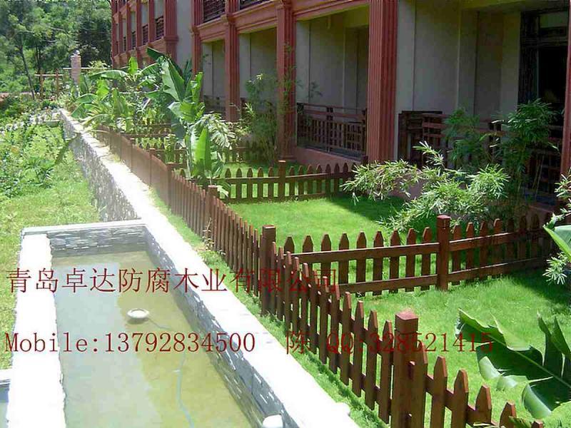 防腐木栏杆欣赏二十五4410 帖子ID:1738-木图网-木结构之家 www.woodpic.cn