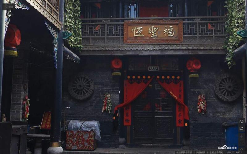 山西省晋中市平遥古城景区恒圣福民俗客栈栏杆8406 帖子ID:1780-木图网-木结构之家 www.woodpic.cn