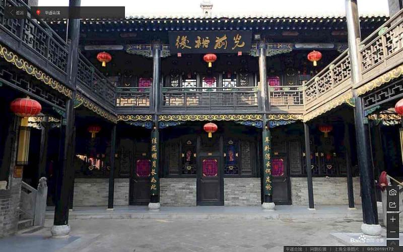 山西省晋中市平遥古城景区平遥会馆木结构栏杆7125 帖子ID:1781-木图网-木结构之家 www.woodpic.cn