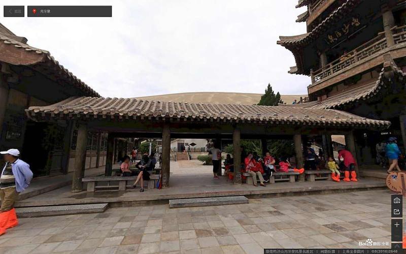 甘肃省敦煌市鸣沙山月牙泉风景名胜区古建6373 帖子ID:1805-木图网-木结构之家 www.woodpic.cn
